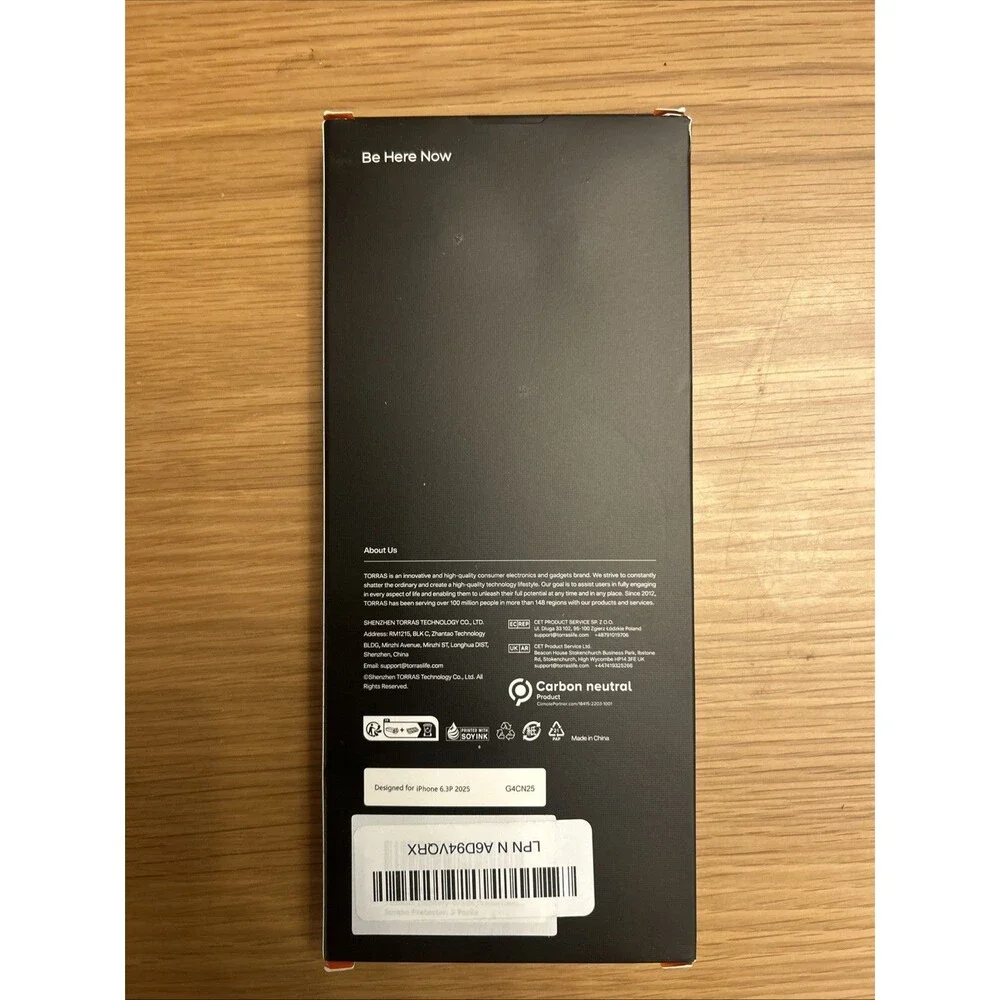 TORRAS Unbreakable for iPhone 17 Pro Screen Protector 9H+ Military-Grade12 FT...